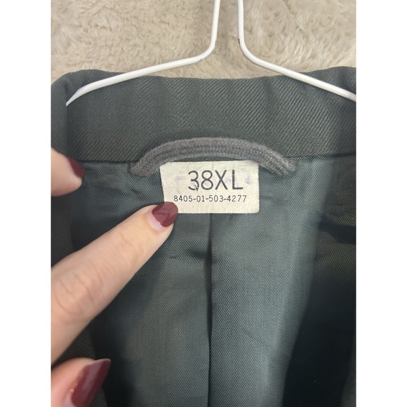 US Army Enlisted Soldier's Dress Uniform 38 XL Class A Sergeant 1st Infantry - Picture 8 of 10